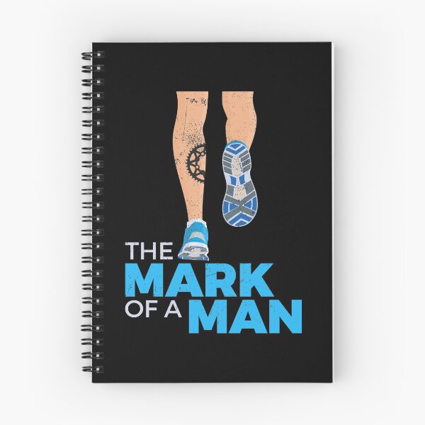 Item preview, Cycling mark of a man oil ring on leg Funny  designed and sold by blive.