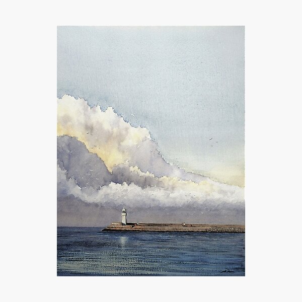 Incoming storm Photographic Print