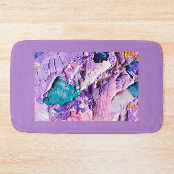 Item preview, Purple Abstract Oil Painting  designed and sold by newburyboutique.