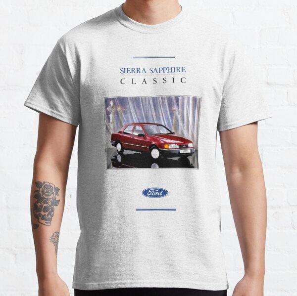 kalf Zijdelings Gewoon overlopen FORD SIERRA SAPPHIRE CLASSIC" T-shirt by ThrowbackM2 | Redbubble