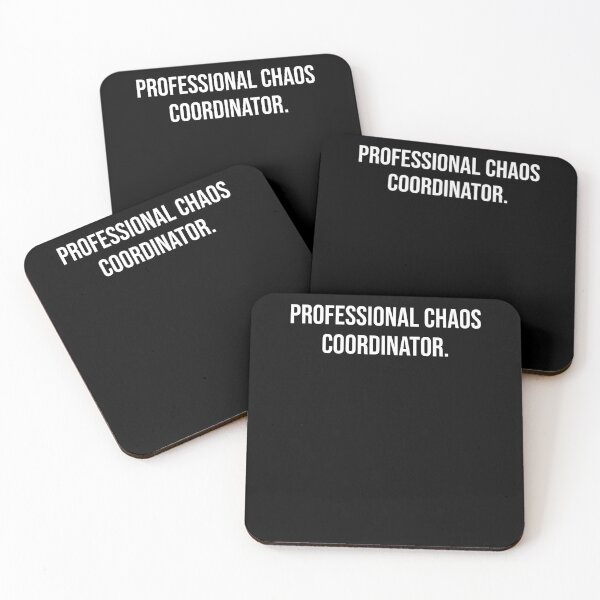 Item preview, Professional Chaos Coordinator Sarcastic Office Funny Gift designed and sold by NEMRYS.