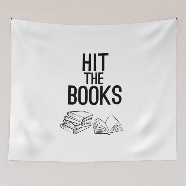 Item preview, Hit the Books designed and sold by TheWriteShoppe.