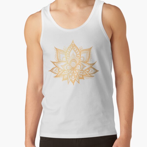 Item preview, Gold Lotus Flower designed and sold by Julie Erin Designs.