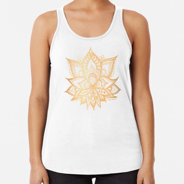 Item preview, Gold Lotus Flower designed and sold by Julie Erin Designs.