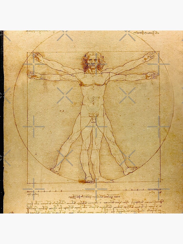 Bags, Leonardo Da Vincis Vitruvian Man Tote