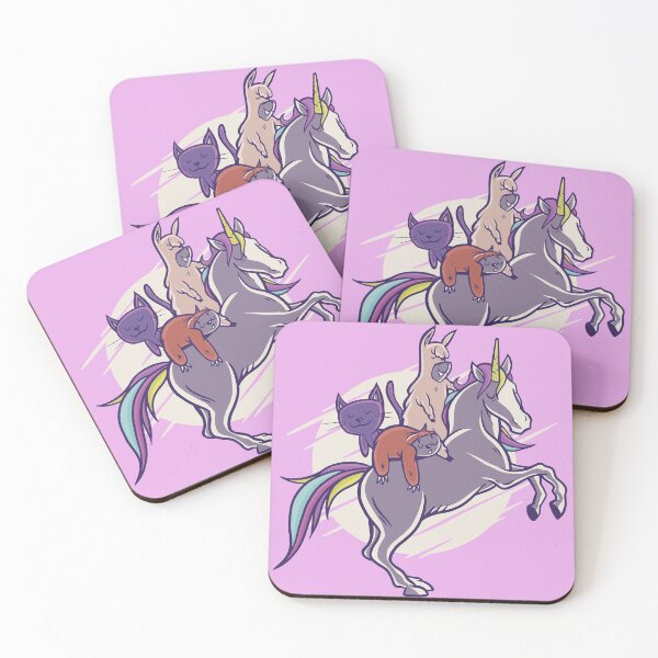 Item preview, Cute unicorn with friends designed and sold by Frergo.