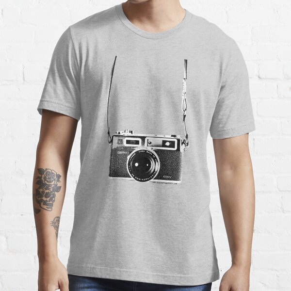 Vintage 35mm Rangefinder Camera Yashica Electro 35 GSN Essential T-Shirt