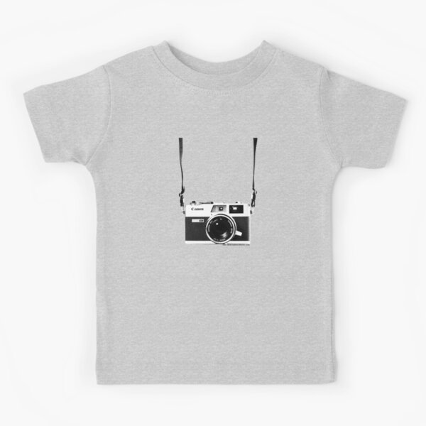 Vintage 35mm Rangefinder Camera Canon Canonet QL17 GIII Kids T-Shirt