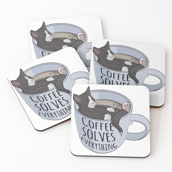 Item preview, Coffee solves everything  designed and sold by artbyjanina.