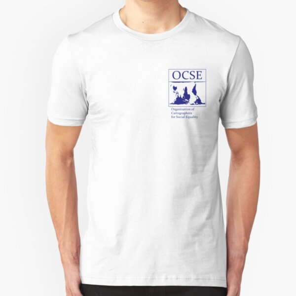 The Organization of Cartographers for Social Equality Slim Fit T-Shirt