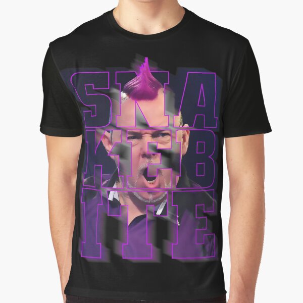 World Champion Snakebite Peter Wright Graphic T-Shirt