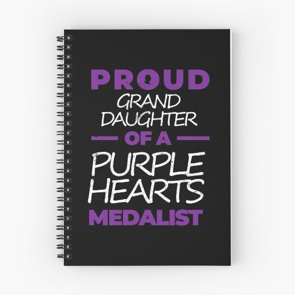 Item preview, Purple Hearts War Hero Proud Grand-daughter  designed and sold by blive.