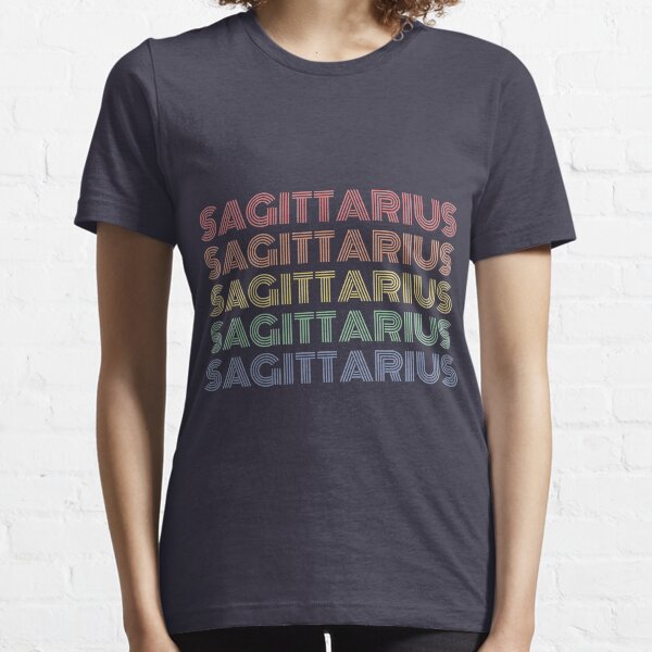 Colorful Sagittarius zodiac design!  Essential T-Shirt