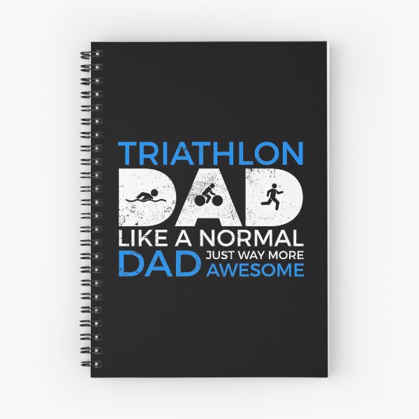 Item preview, triathlon dad just like a normal dad just way more awesome alternative designed and sold by blive.