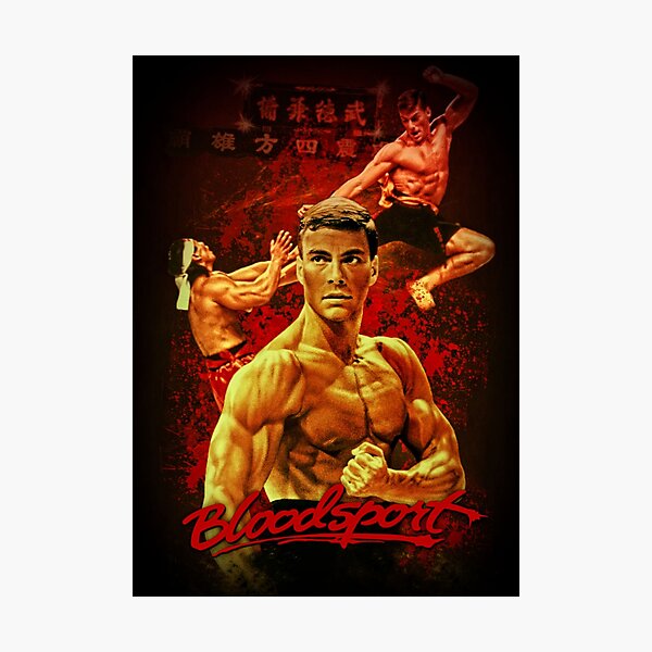 Van Damme "Bloodsport" Photographic Print