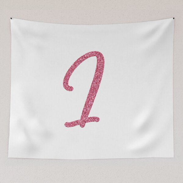 Item preview, Pink Glitter Letter "I" designed and sold by QthePhotog.