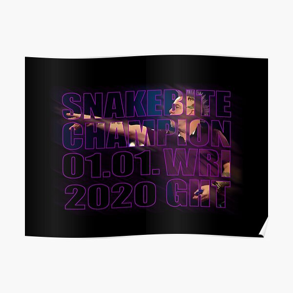 Wright World Champion Snakebite Peter Poster