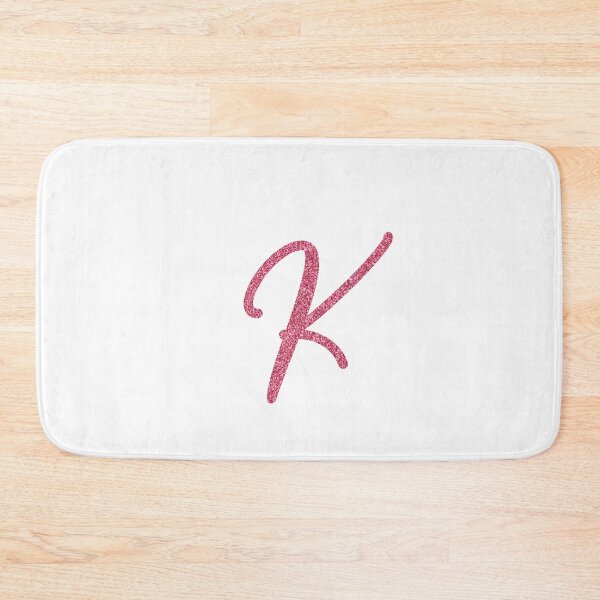 Item preview, Pink Glitter Letter "K" designed and sold by QthePhotog.