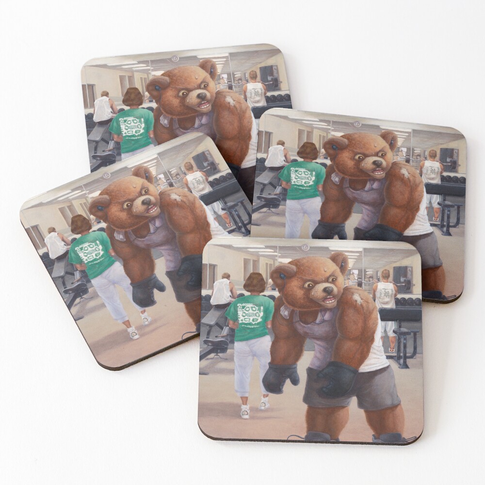 Item preview, Coasters (Set of 4) designed and sold by 1Artdude.