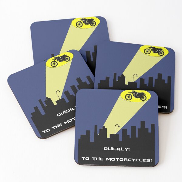 Item preview, Quickly! To the Motorcycles! designed and sold by DafyddEm.