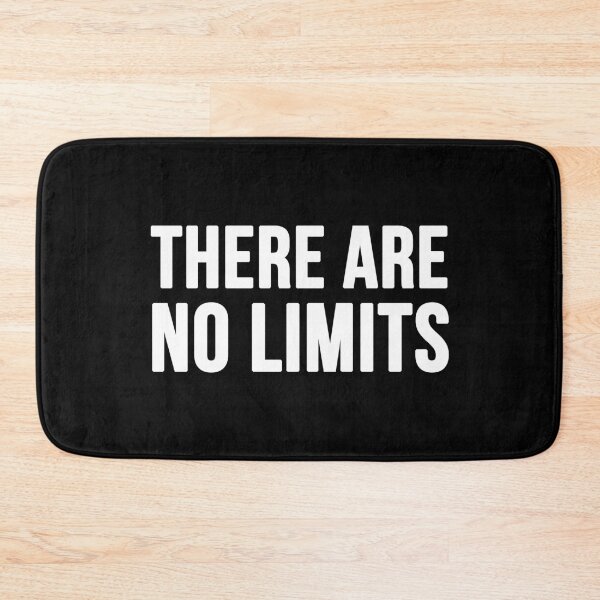 Item preview, There Are No Limits - Black designed and sold by CWolff.