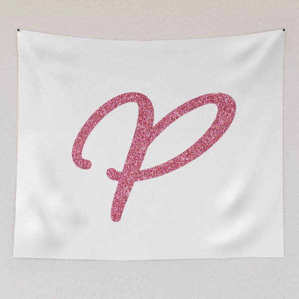 Item preview, Pink Glitter Letter "P" designed and sold by QthePhotog.
