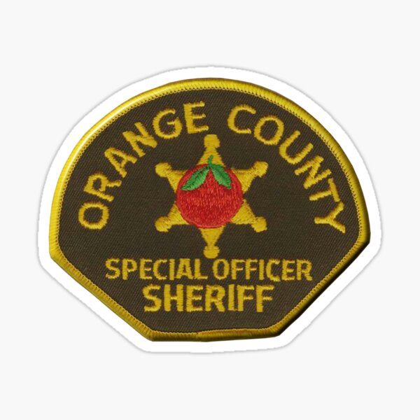 Orange County Sheriff Tumbler