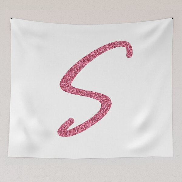 Item preview, Pink Glitter Letter "S" designed and sold by QthePhotog.