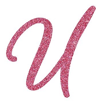 Pink Glitter Letter Y Sticker for Sale by DevineDesignz