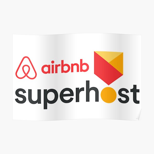 Airbnb Superhost Poster