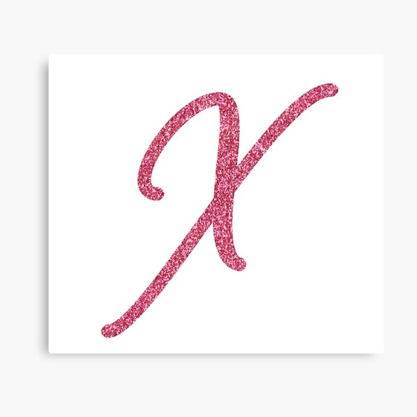 pink glitter letter y canvas print for sale by qthephotog redbubble