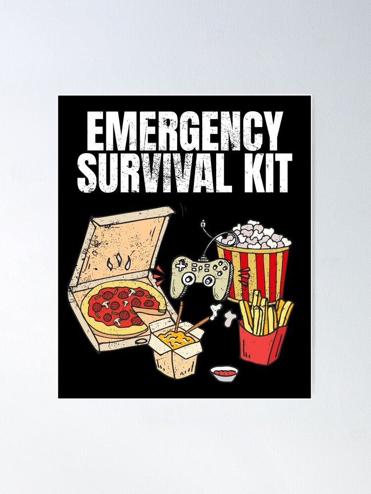 Funny Modern Emergency Survival Kit Pizza Gadgets 