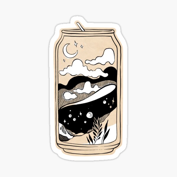 Mountain in a Can Sticker