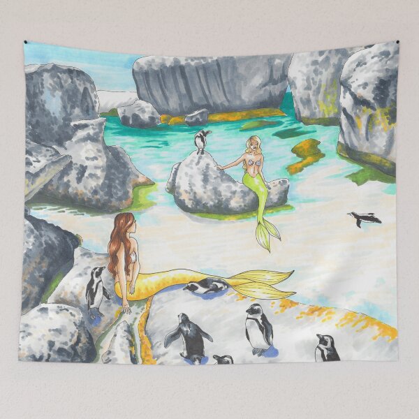 Item preview, Penguins at Boulders Beach designed and sold by Elizabeth Weglein.
