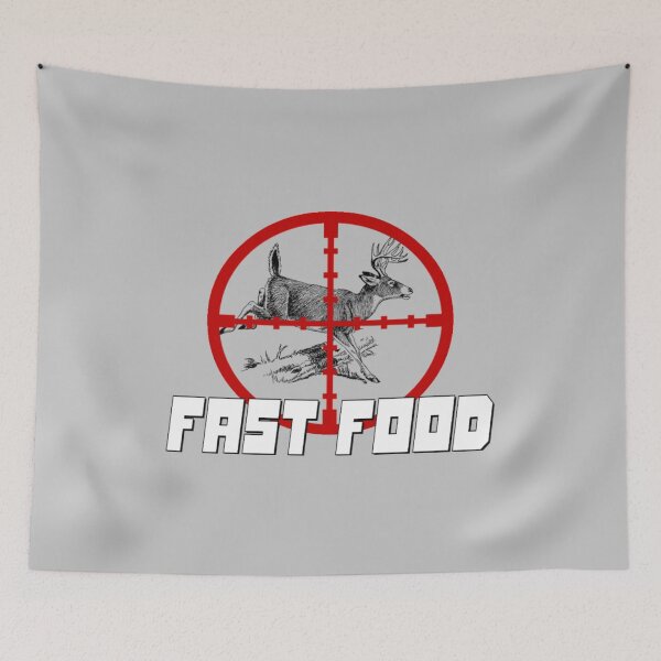 Item preview, Deer Hunting Funny Fast Food Crosshair Design designed and sold by JG0024.