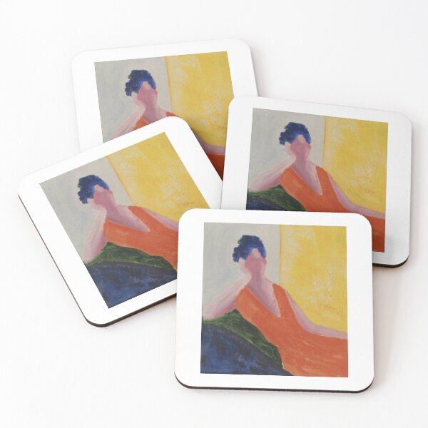 Item preview, Portrait of a Woman in Red designed and sold by Susannah Robbins.