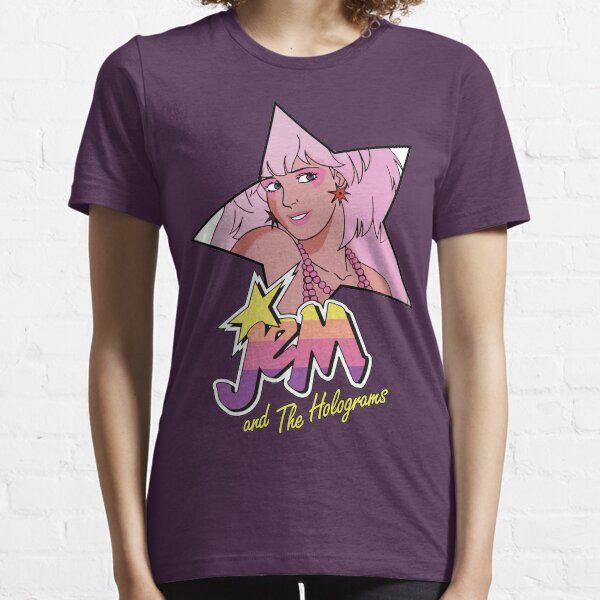 Jem and the Holograms Star Truly Outrageous Showtime 80s Party Essential T-Shirt