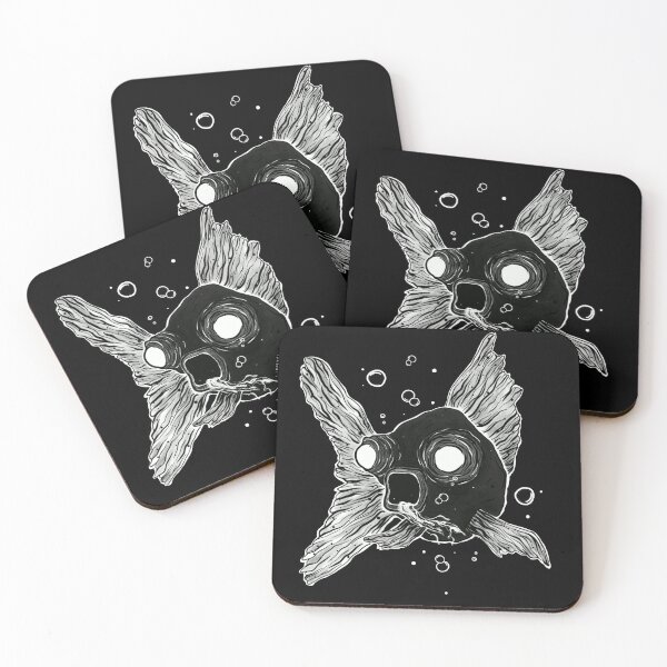Item preview, Dumb fish, weird animal, dark art designed and sold by sakuud.