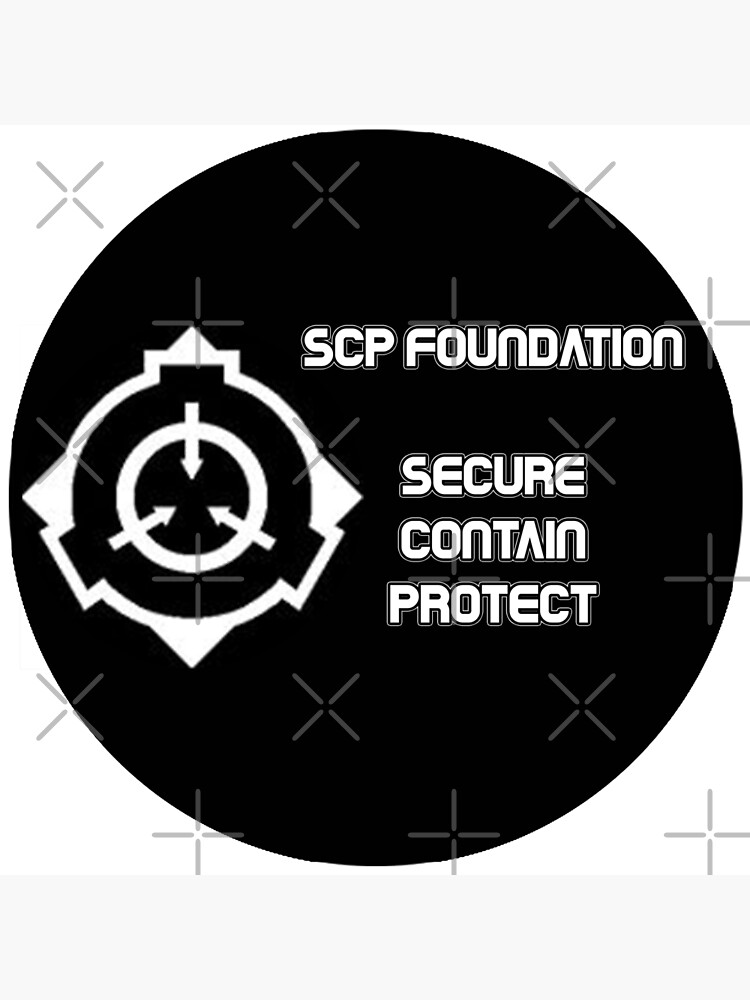 Scp Secure Contain Protect Poster By Itscea Redbubble