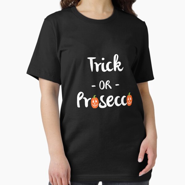 Item preview, Womens Trick or Prosecco Halloween Funny Trick or Treat print designed and sold by blive.