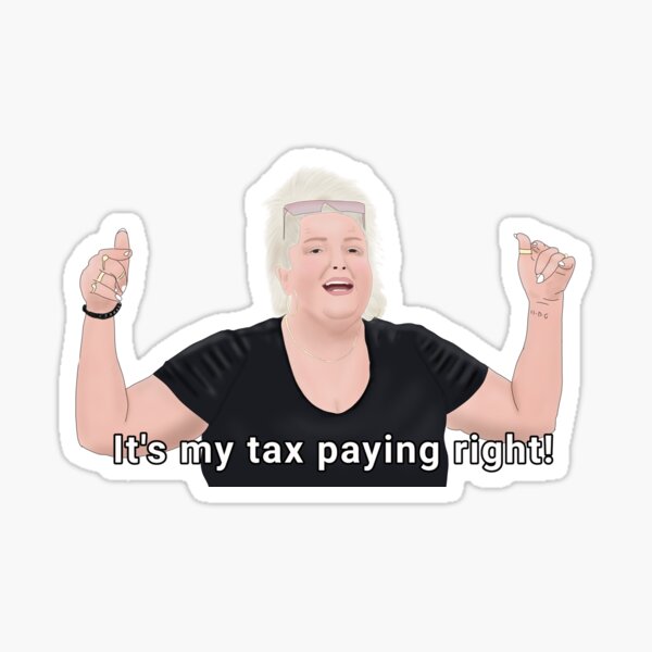 Item preview, Angela - 90DF - it's my tax paying right designed and sold by Ofthemoral.