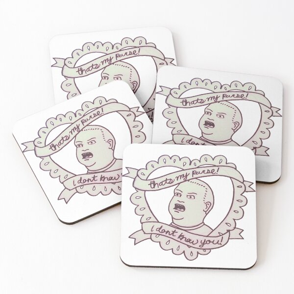 Item preview, Thats My Purse! I Don't Know You! - heart with banners designed and sold by joshuanaaa.