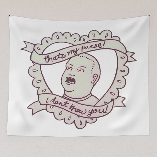 Item preview, Thats My Purse! I Don't Know You! - heart with banners designed and sold by joshuanaaa.