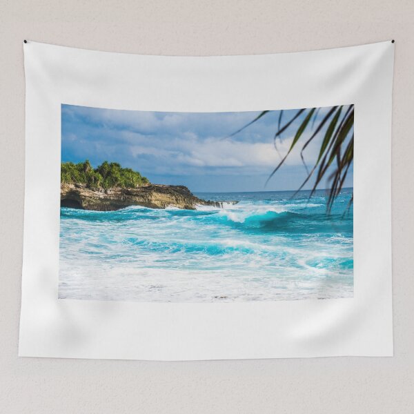 Item preview, Tropical California Coast Ocean Waves designed and sold by newburyboutique.
