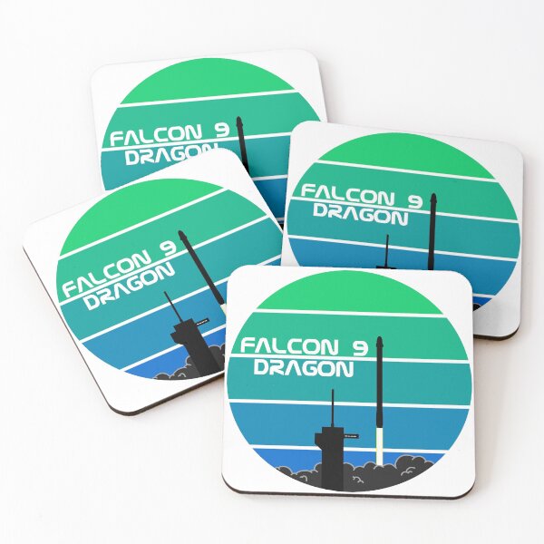 Item preview, Falcon 9 and Dragon A designed and sold by MissionPatch.