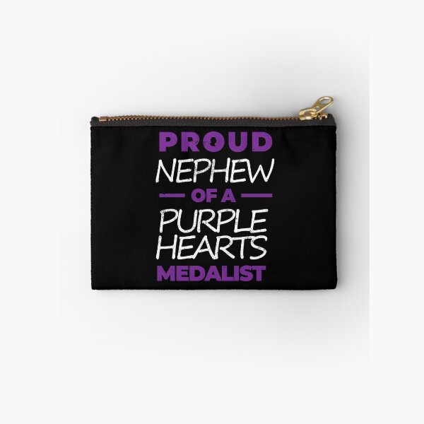 Item preview, Purple Hearts War Hero Proud Nephew  designed and sold by blive.