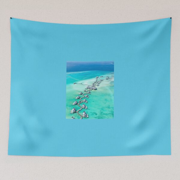Item preview, Tropical Turquoise Blue Maldives Ocean Paradise designed and sold by newburyboutique.