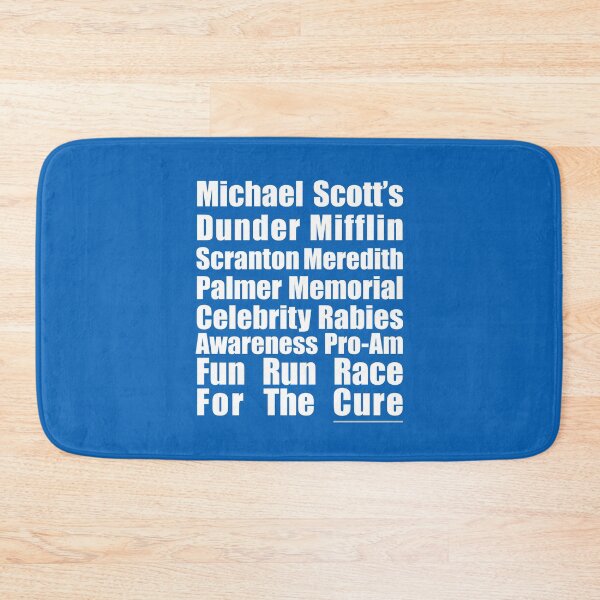 Item preview, The Office - Michael Scott's Dunder Mifflin Scranton Meredith Palmer Memorial Celebrity Rabies Awareness Pro-Am Fun Run Race For The Cure designed and sold by RocketPunchSC.