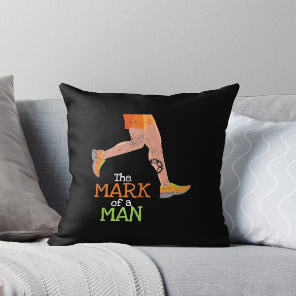 Item preview, Funny Cycling mark of a man oil ring on leg  designed and sold by blive.