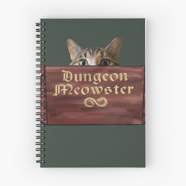 Item preview, Dungeon Meowster designed and sold by Regan Crowley.